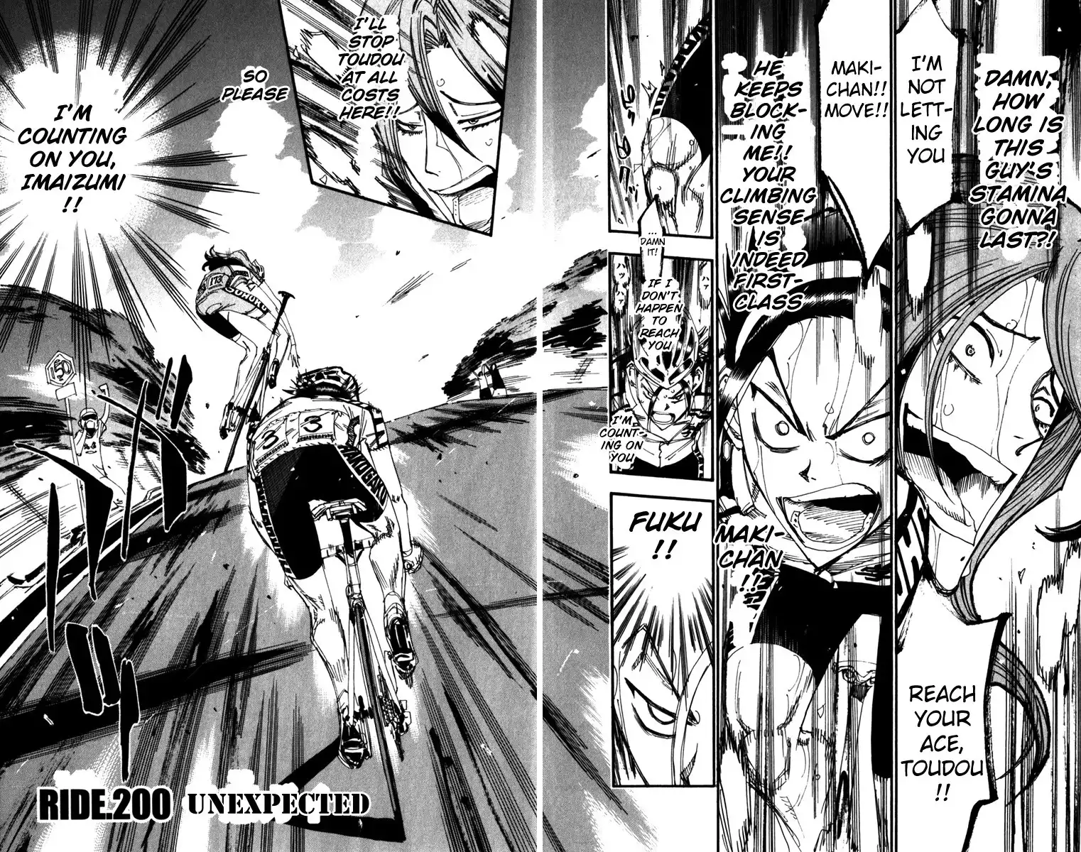 Yowamushi Pedal Chapter 200 3